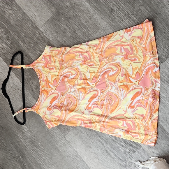 Dresses & Skirts - RESERVED XXL Bright and Groovy Mini dress / shirt